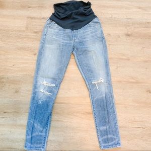 Citizens Of Humanity Secret Fit Belly Skinny Leg Maternity Jeans in Light Wash